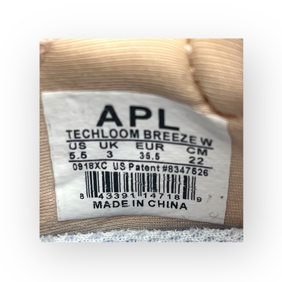 VHTF: new Lululemon x APL ॐ Techloom Breeze Knit Sneaker ॐ Rose Gold Dust ॐ 5.5M - Picture 14 of 16